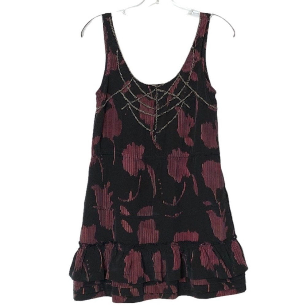 Ecote Beaded Mini Dress